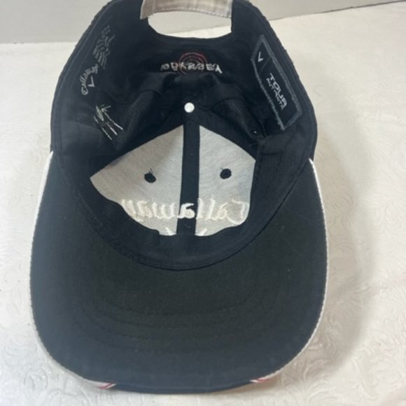 Callaway Golf Hat Big Bertha Odyssey Cap Strap Back Adjustable Black - Picture 10 of 12